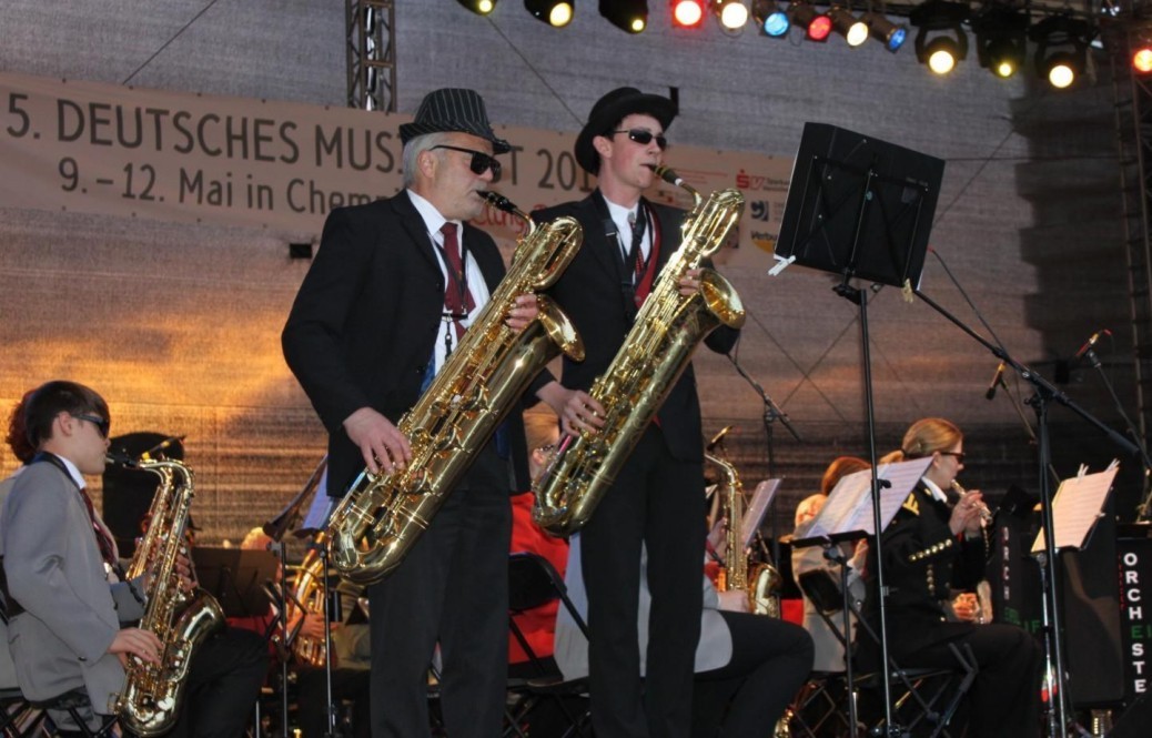 Die "Blues Brothers" des Orchesters