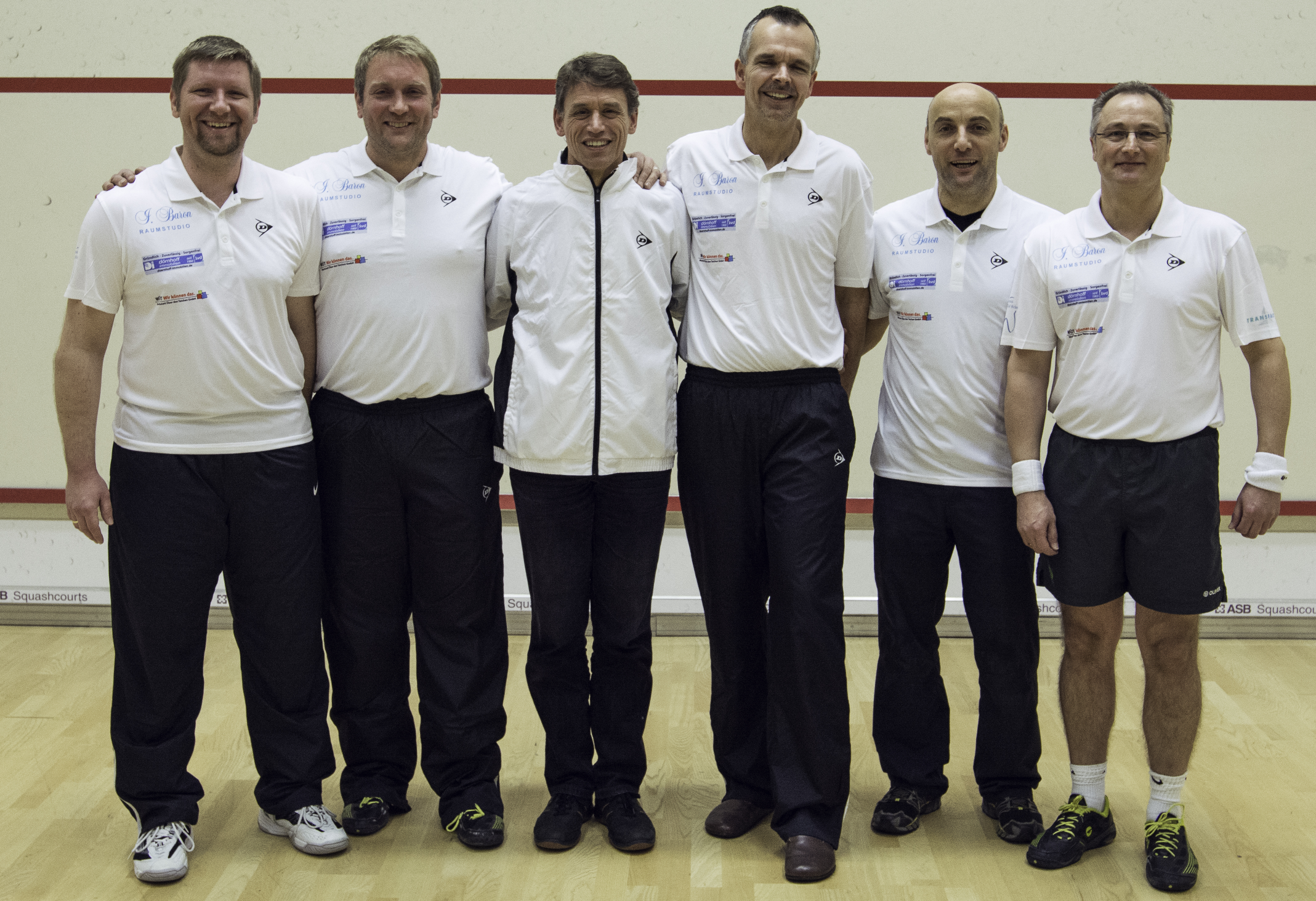 2. Senioren STA - Benjamin Roland, Andree Wilken, Klaus Müller, Ecki Küppers, Stephan Milardovic, Klaus Böhs (v.l.)