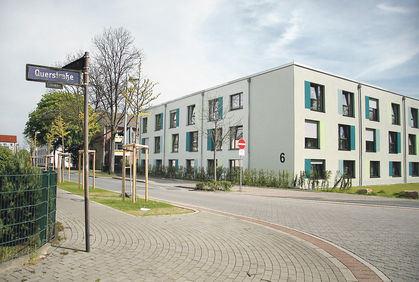 Zunächst versuchsweise für drei Monate wird die Einbahnregelung der Kampstraße aufgehoben. Foto: Thiele