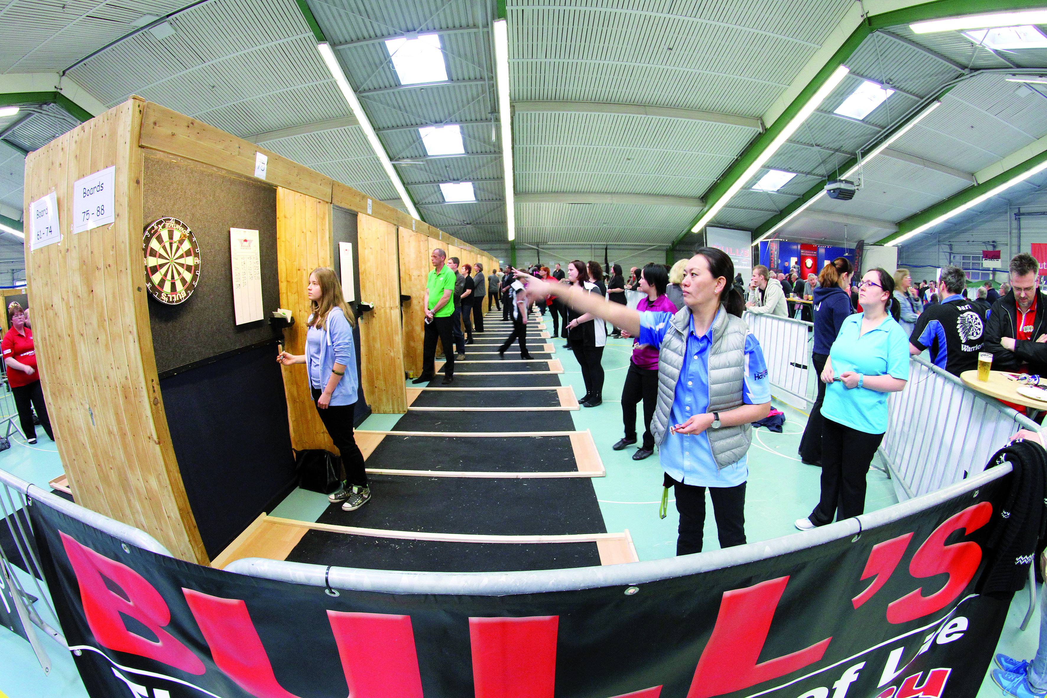 Internationale Klasse trat an bei den Bull's German Open.