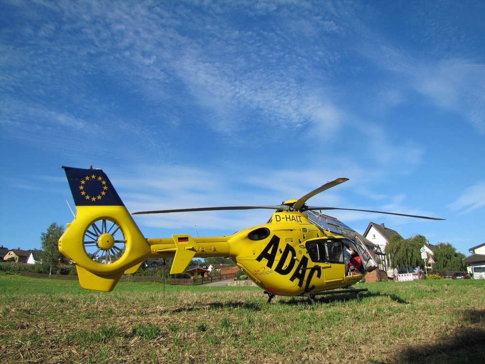Archivbild der Feuerwehr Stadt Sundern vom RTH Christoph 8