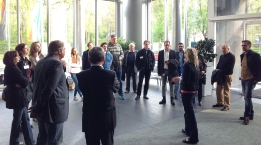 Teilnehmer am JuDu-Frühlingsempfang im Fraunhofer-inHaus2