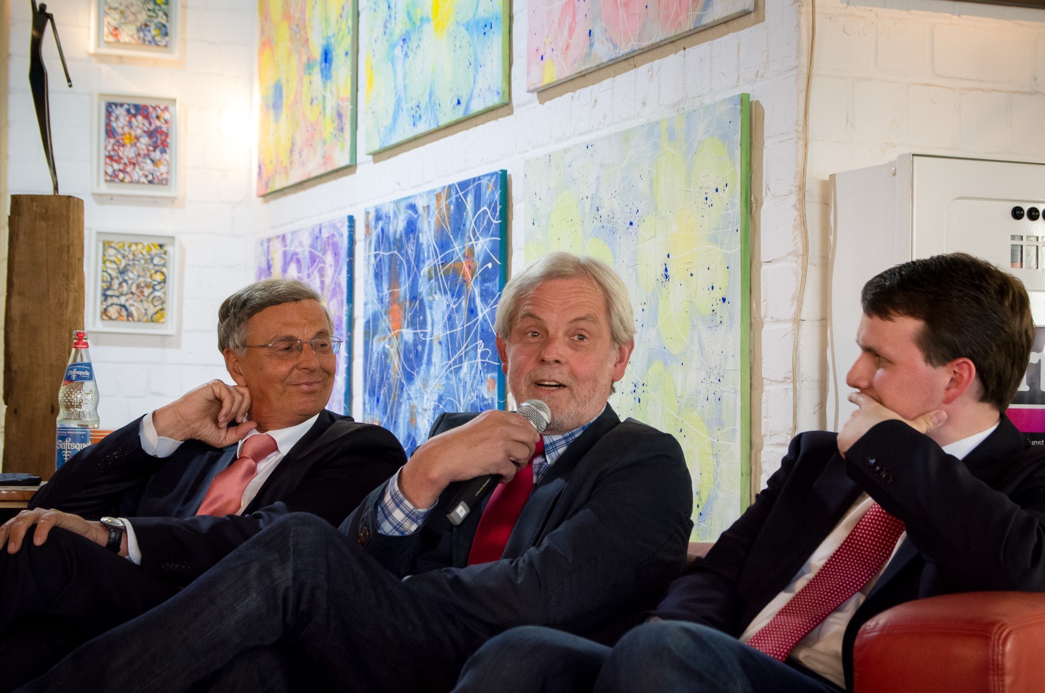 v.l.n.r. Wolfgang Bosbach (MdB), Lambert Lütkenhorst, Tobias Stockhoff