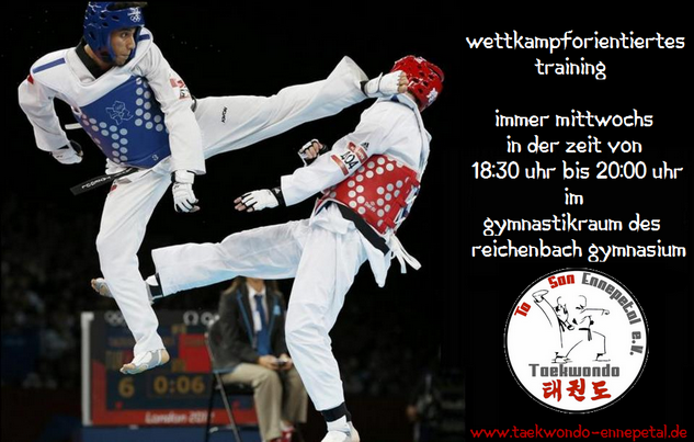 Probetraining, jederzeit möglich.