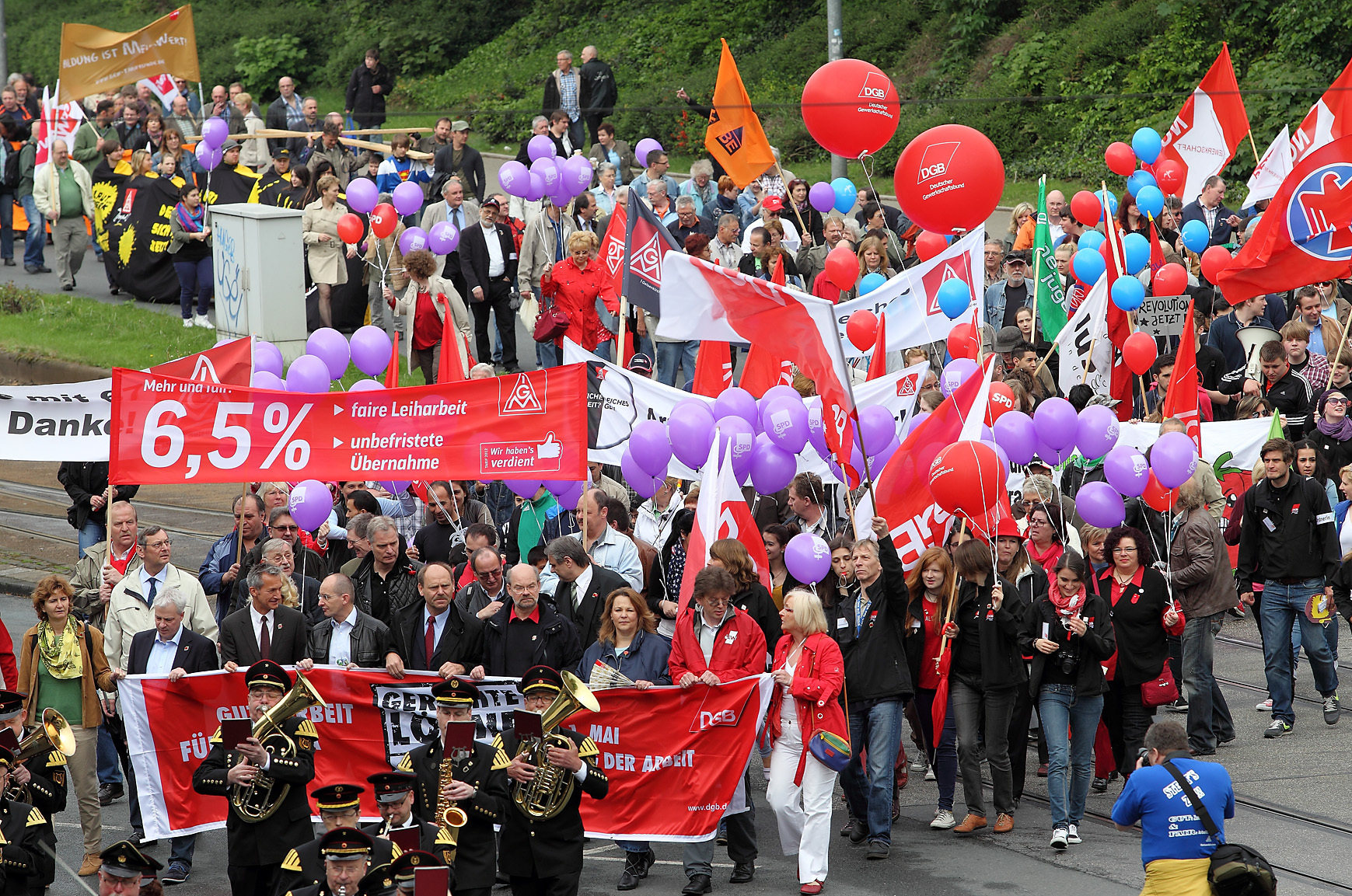 Die Demonstration lockte in den vergangenen Jahren immer viele Teilnehmer an.