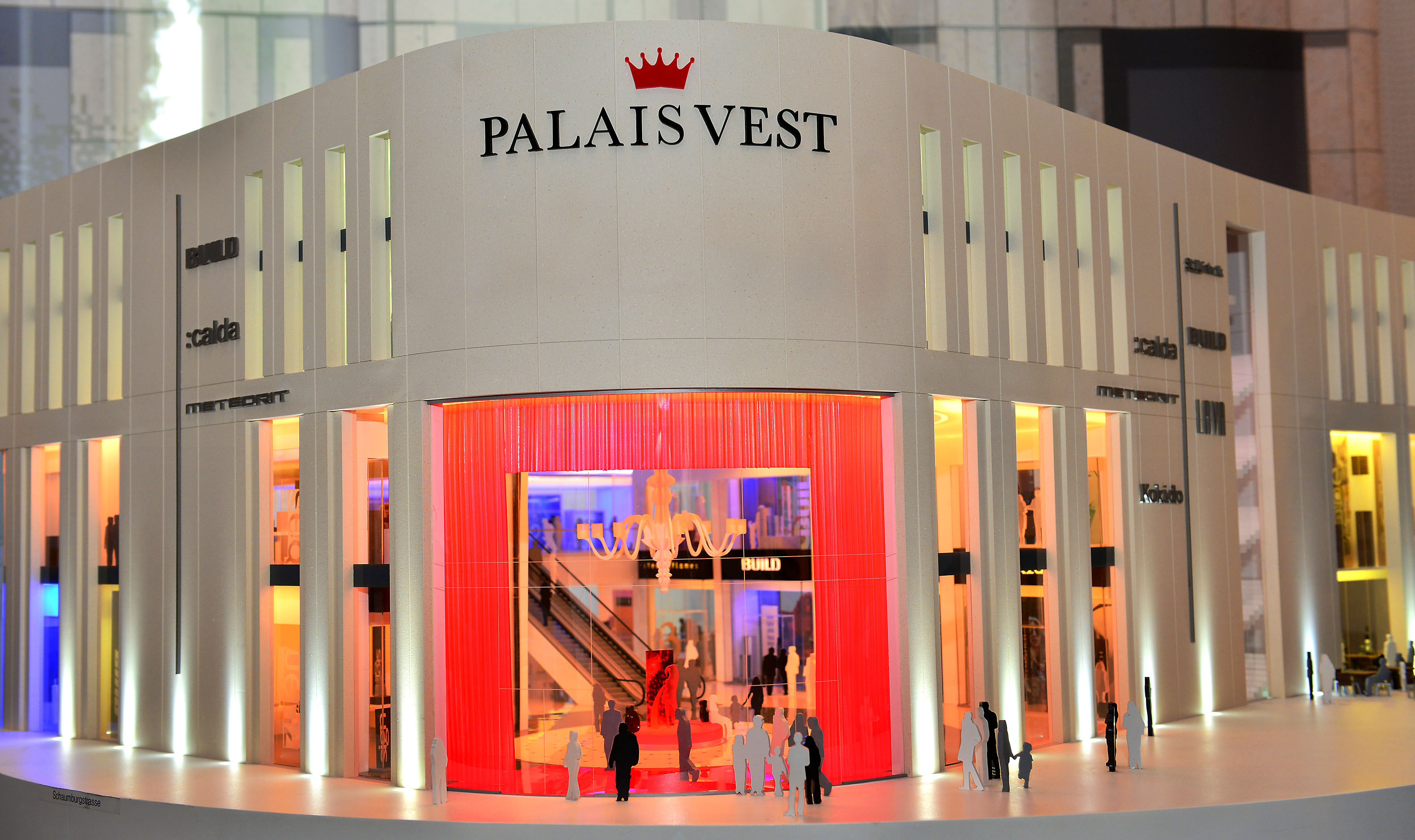 Einblick in das Palais Vest. Foto: Krusebild