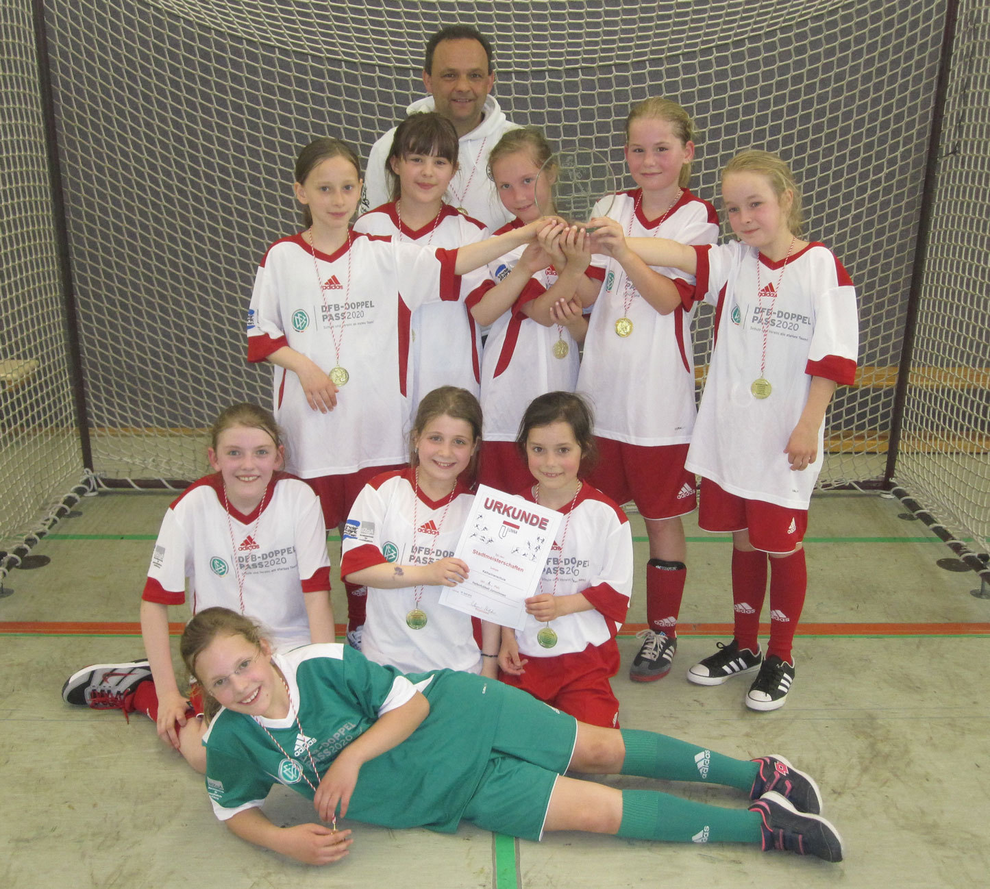 Das Siegerteam der Katharinenschule