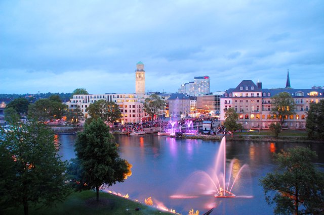 Stadthafen in Mülheim an der Ruhr Thema