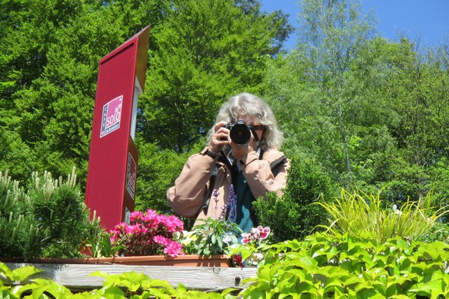 ERWISCHT! Ulrike... auch, im Grünen...