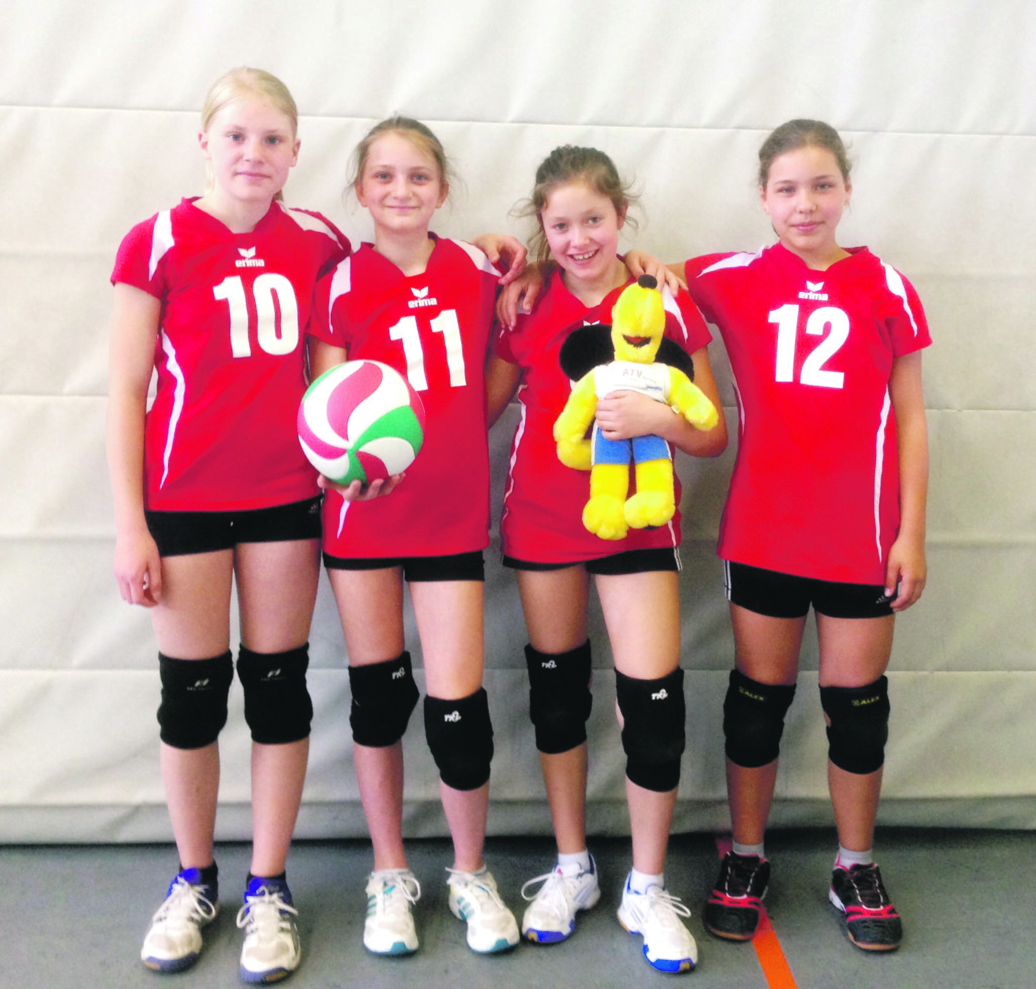 ATVVolleyball U13 Spielerinnen werden Vizemeister Haltern
