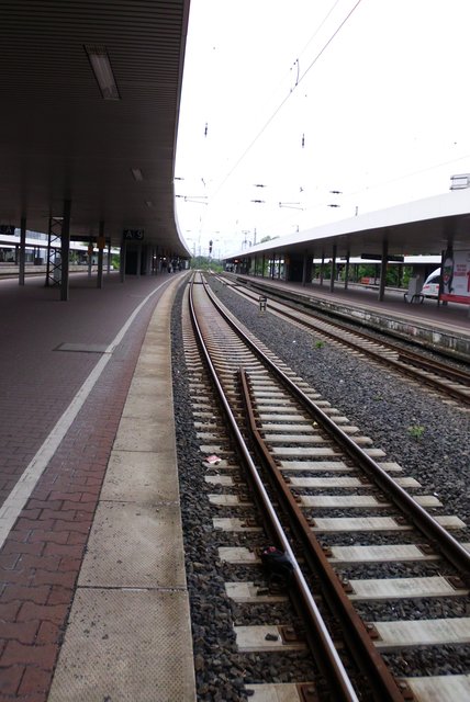 ...Abstell-Gleis ... ??? Mal´in Duisburg...