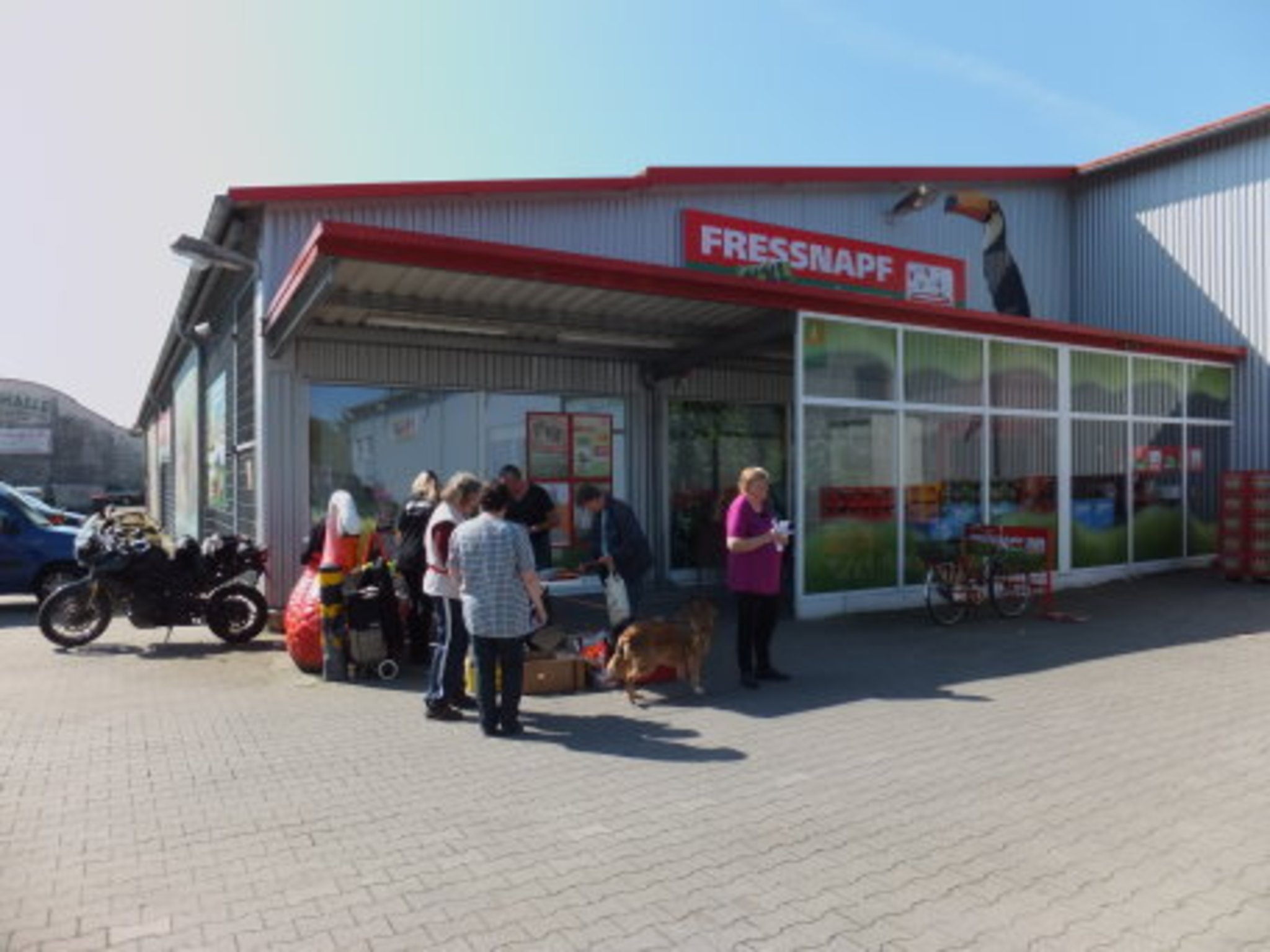Erfolgreiche Aktion am Fressnapf - Kleve