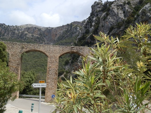 Auch diese Bahn besitzt ihr Viadukt