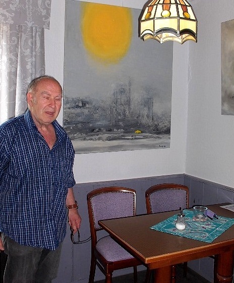 Der bildende Künstler Jürgen Behfeld // Copyright Angelika Stephan