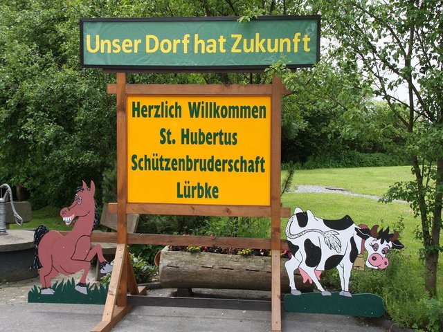 Am Hubertusheim in der Lürbke