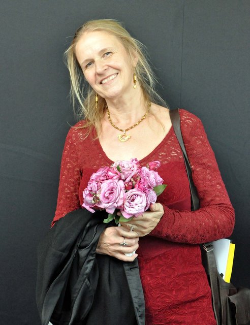 Cornelia Funke durfte schon einmal an einem "Tintenherz-"Strauß schnuppern.