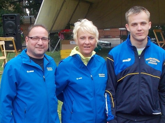 1., 2. und 3. Platz für Anke, Thomas und Jörn