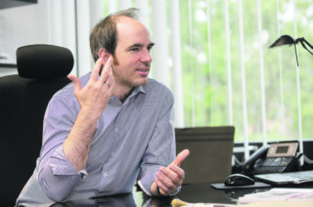 ... ist Rasmus Baumann ganz Dirigent. | Foto: Gerd Kaemper