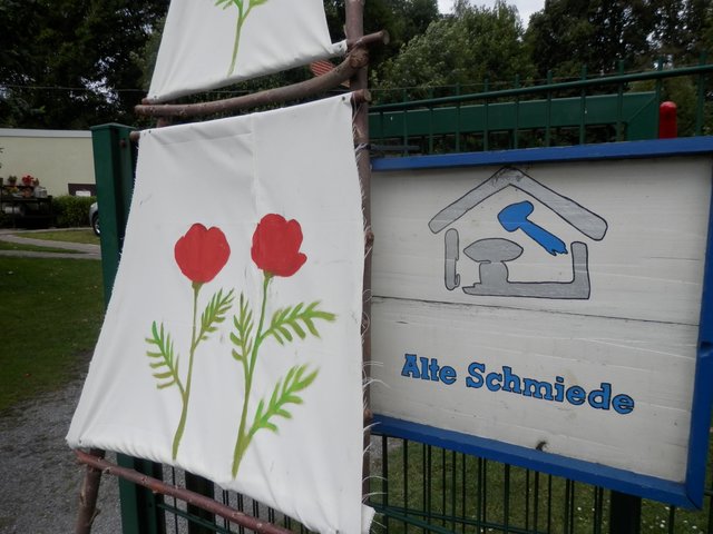 Garten Unland der Alten Schmiede Marl bei der Aktion "Offene