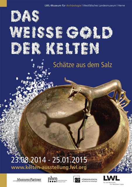 Am 23. August beginnt im LWL-Museum für Archäologie in Herne die Sonderausstellung "Das weiße Gold der Kelten" und entführt die Besucher mitten im Ruhrgebiet in eine der ersten Bergbaukulturen.