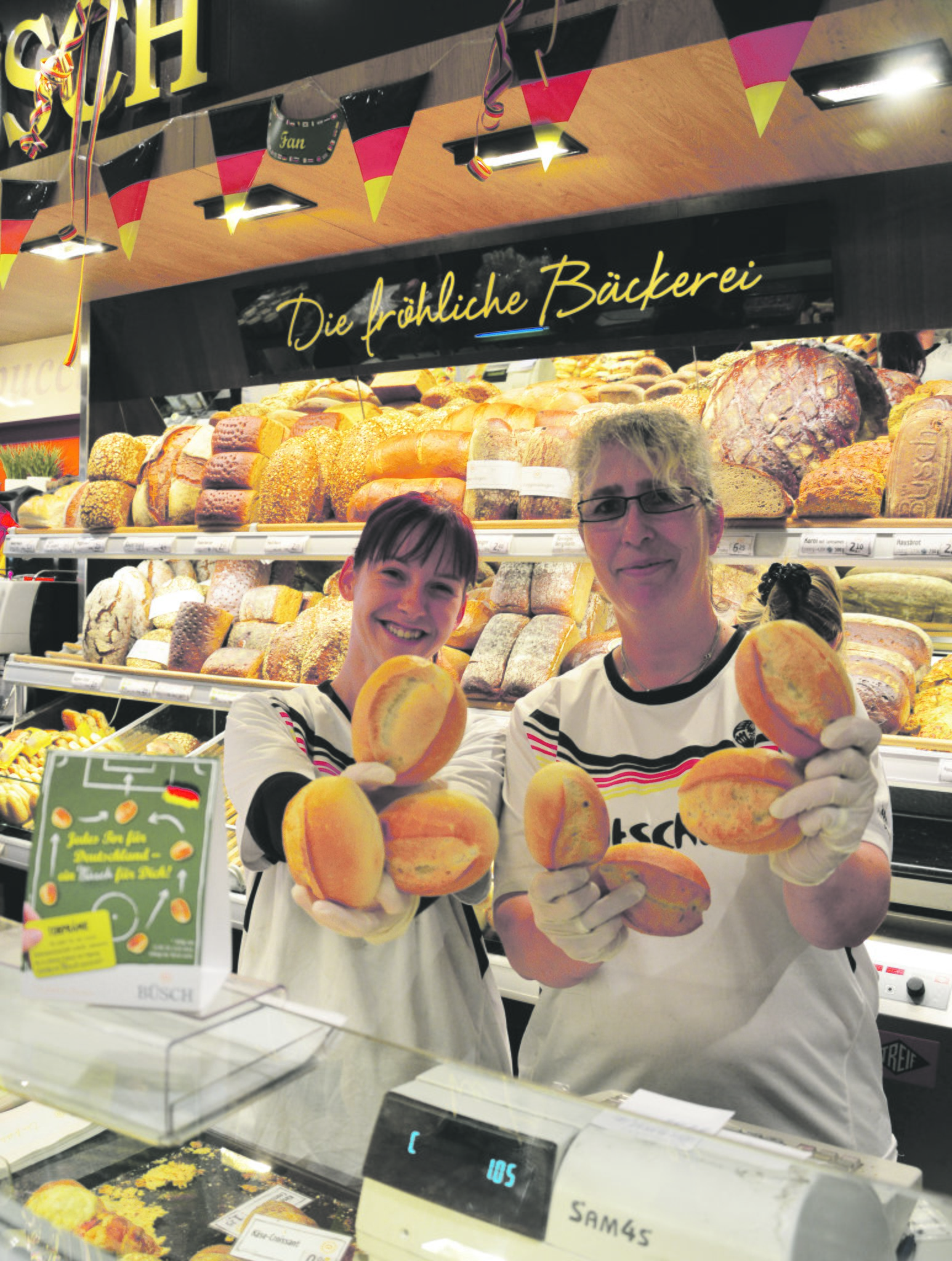 Bäckerei in Neviges 3.000 Brötchen verschenkt VelbertNeviges
