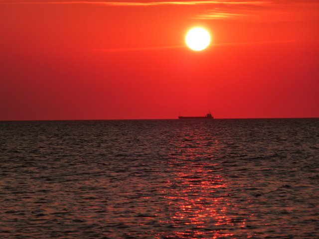 Abendstimmung auf der Nordsee