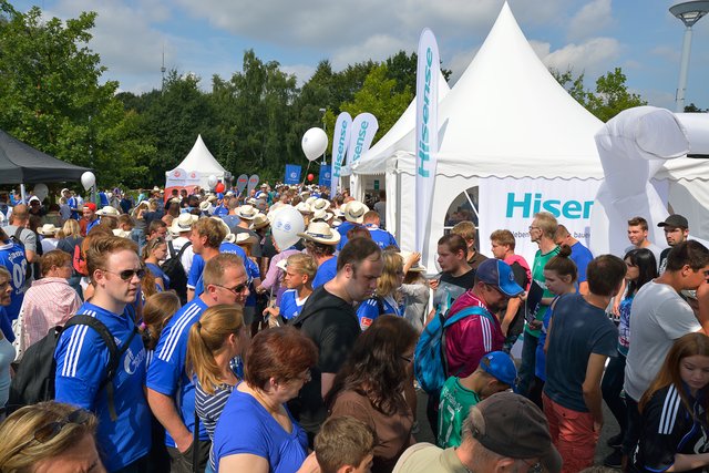 Schalke-Tag ,Saisoneröffnung 14/15 (Foto:Kurt Gritzan)