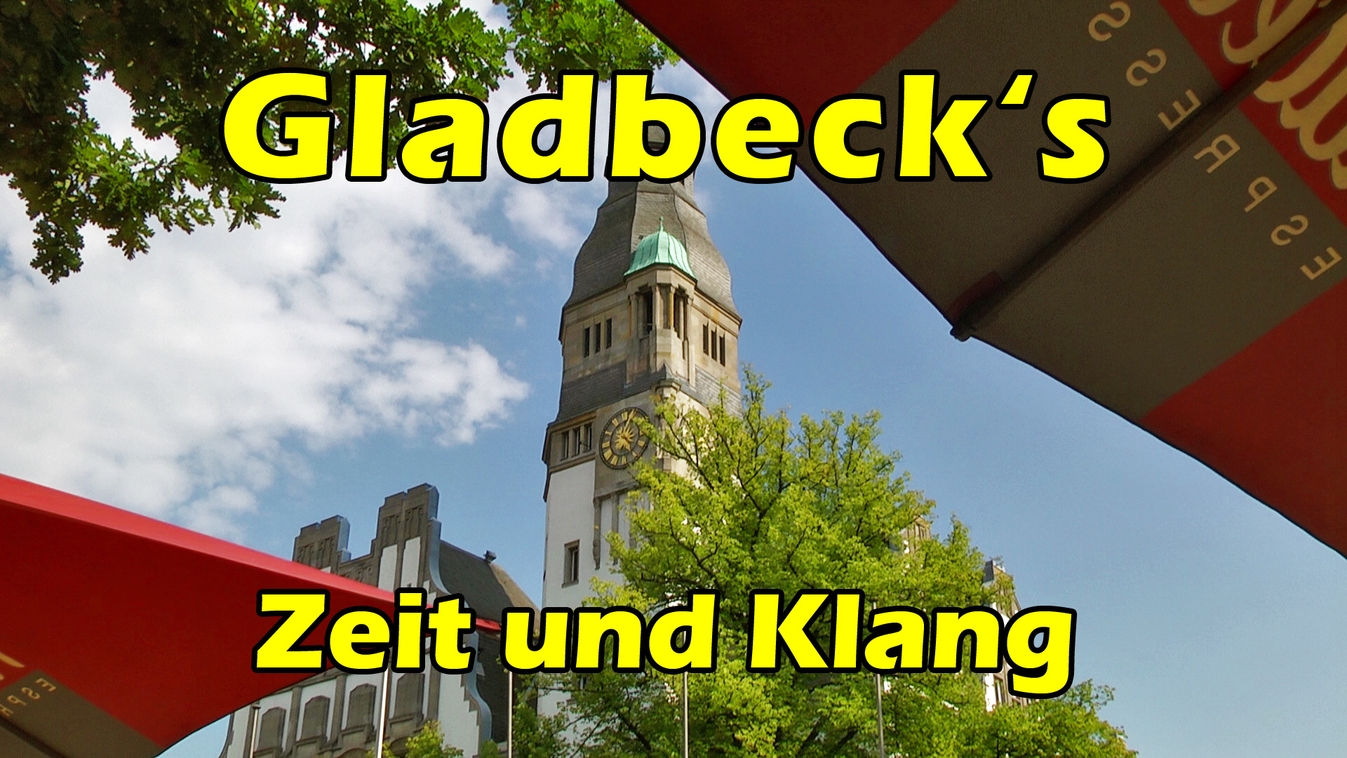 Rathaus Gladbeck v. 1908 -10 nach den Plänen des Kölner Architekten Otto Müller-Jena erbaut. Wir suchten die über 100 Jahre alte Rathausuhr und das Glockengeläut im Rathausturm-Gebälk bei gefühlten 40° Hitze unter dem Dach, wollten sie einfach mal inspizieren und haben sie auch gefunden. Video: Kariger