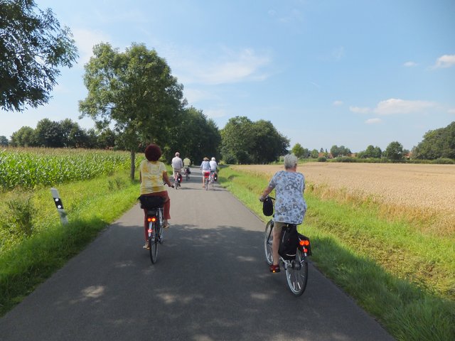 durch Felder und Wälder