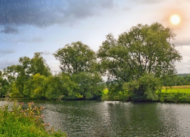 Die Ruhr bei Fröndenberg