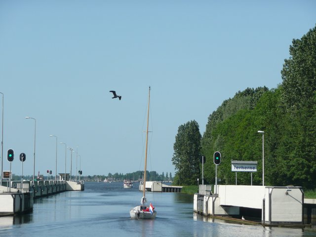 Bootstour in Holland , gestartet in Grou