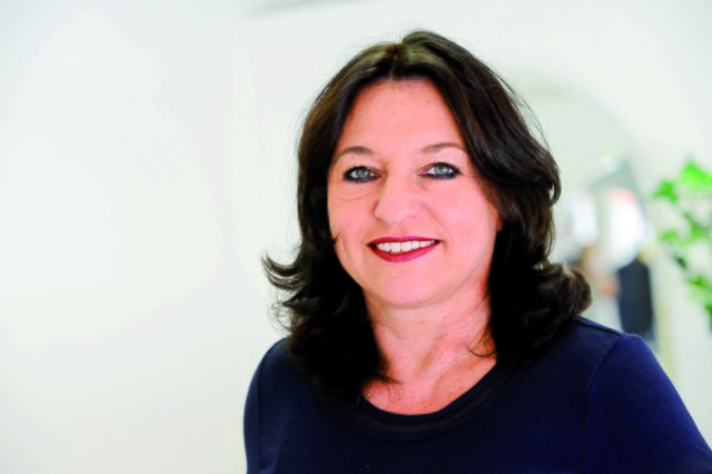 Barbara Forstmann, Lehrlingswartin der Friseur-Innung Mülheim.