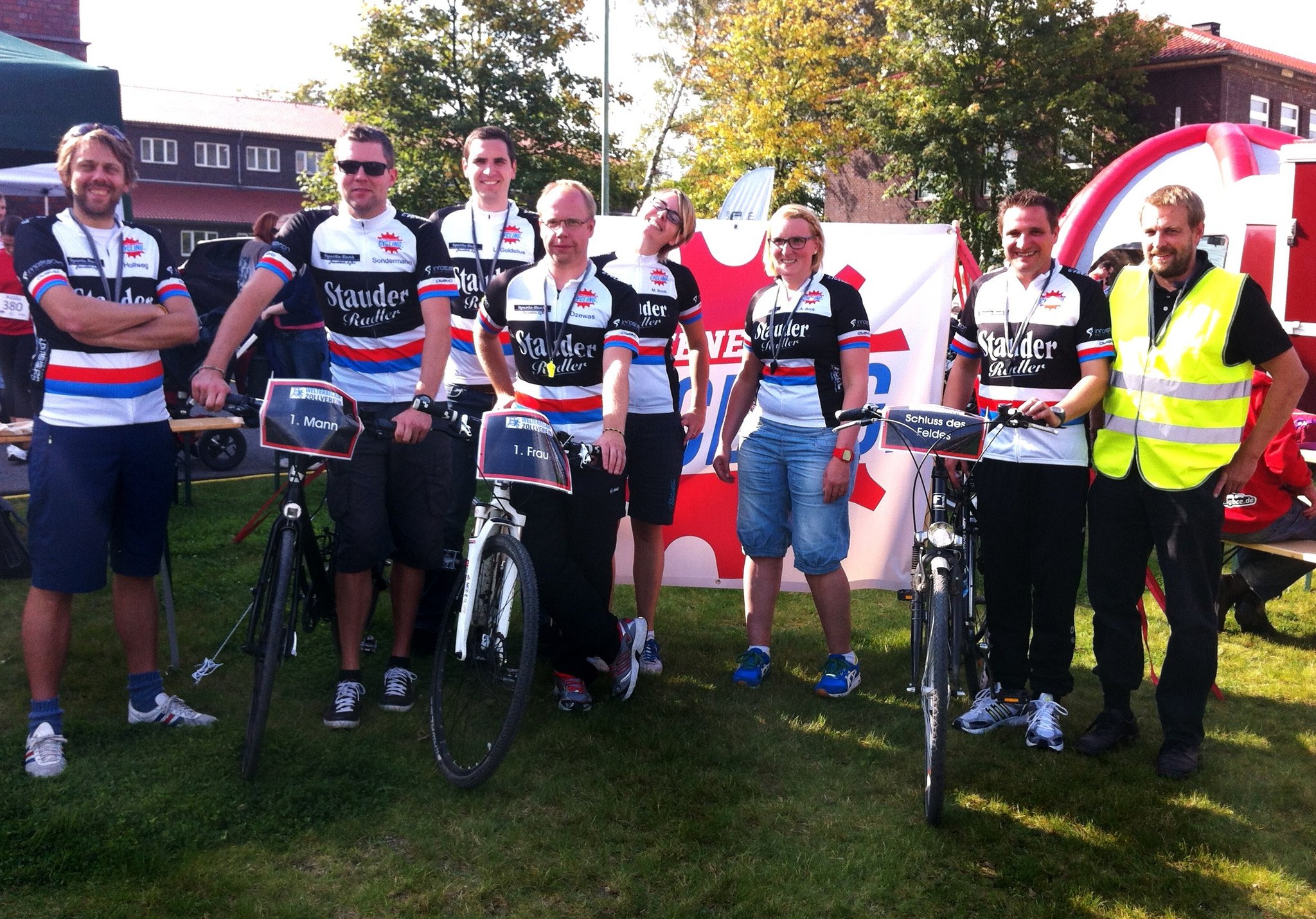 AltenessenCycling beim Welterbelauf EssenNord