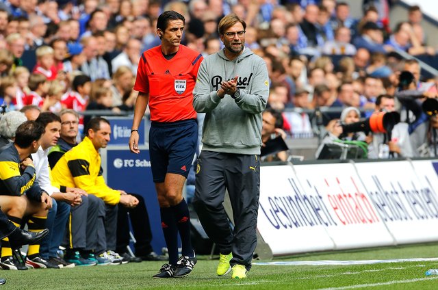 Dortmund-Trainer Jürgen Klopp sprach von einem "scheiß Abend". Foto: Gerd Kaemper