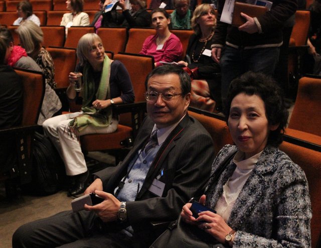 Prof. Sugatani und seine Frau aus Osaka in Japan