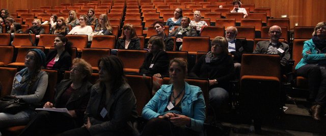 Interessierte Zuhörer