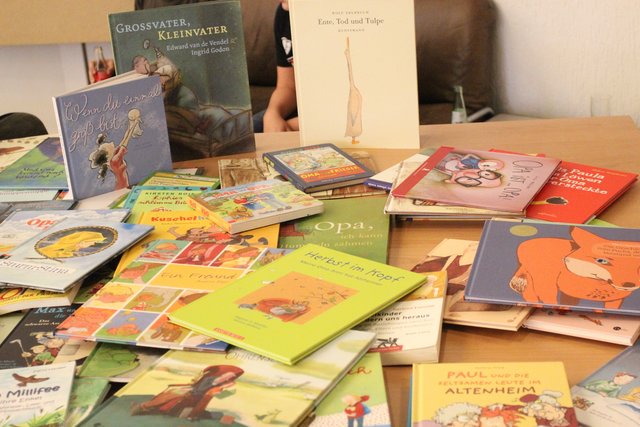 Die Bücherauswahl der Kinderliteratur