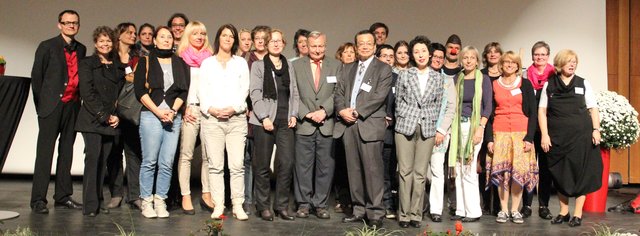 Die große Schar der Akteure des Symposiums