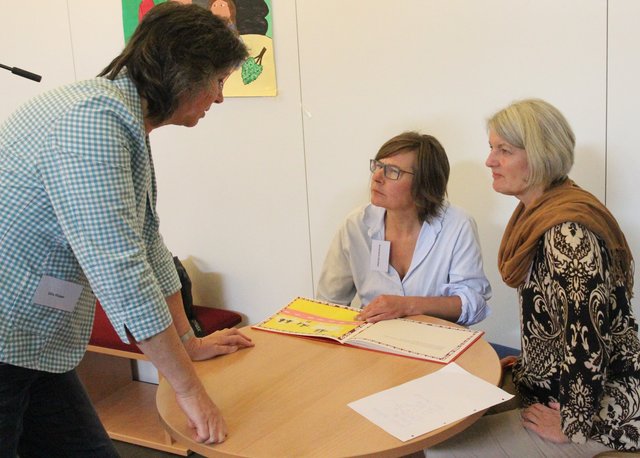 Diskussionen in kleinen Gruppen