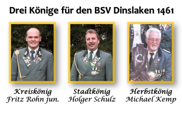 Die Regenten des BSV Dinslaken 1461