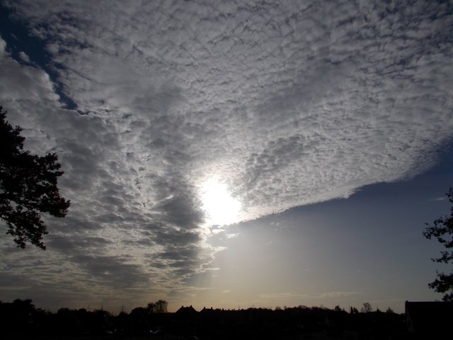 1.November 2014 - Himmel über Dorsten - Impressionen