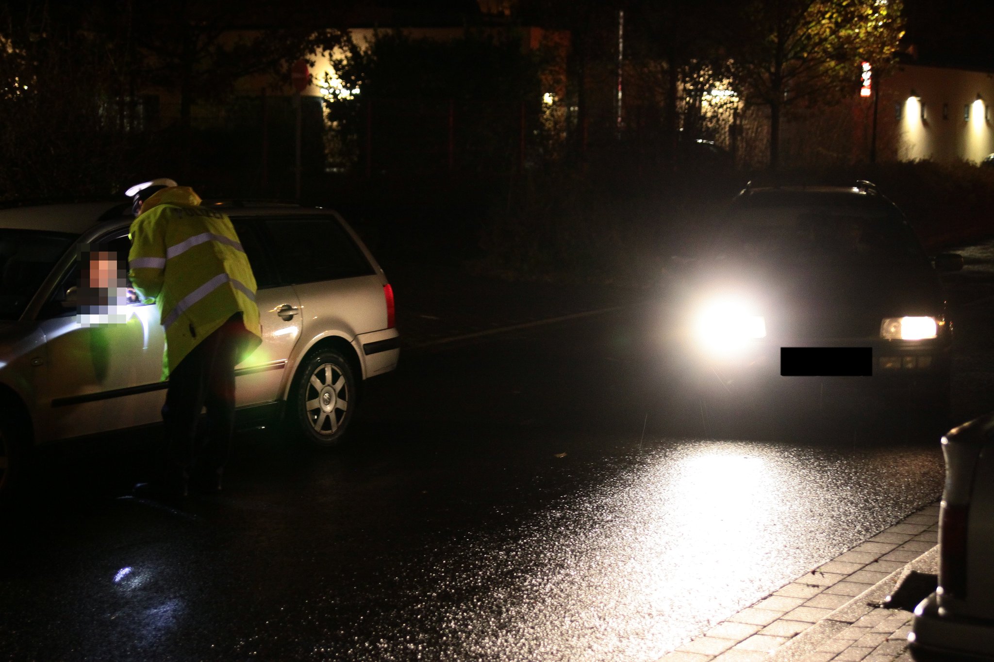 Beleuchtungskontrolle am Konrad-Adenauer-Ring - Hagen