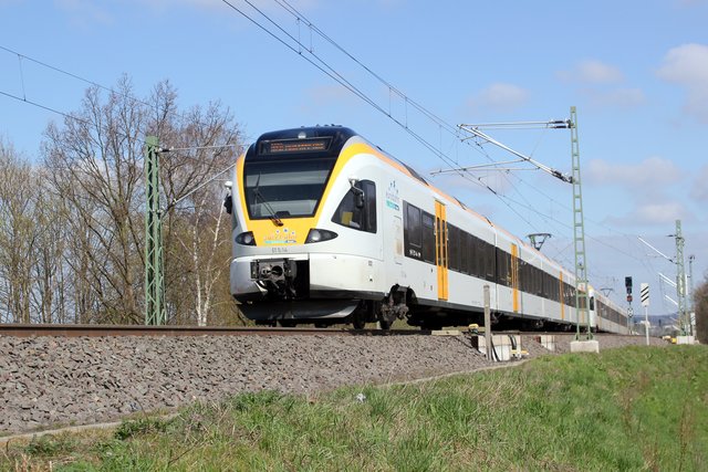 Die Züge der Eurobahn fahren laut Mitteilung auch im Streik. | Foto: Shawn Glaeser