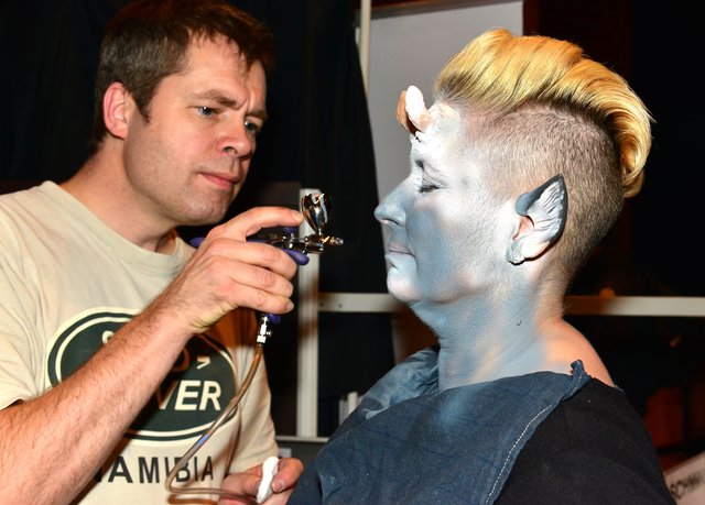 "Dark Side of Deadalus" Großes Treffen im Recklinghäuser Bürgerhaus Süd. Foto: Krusebild