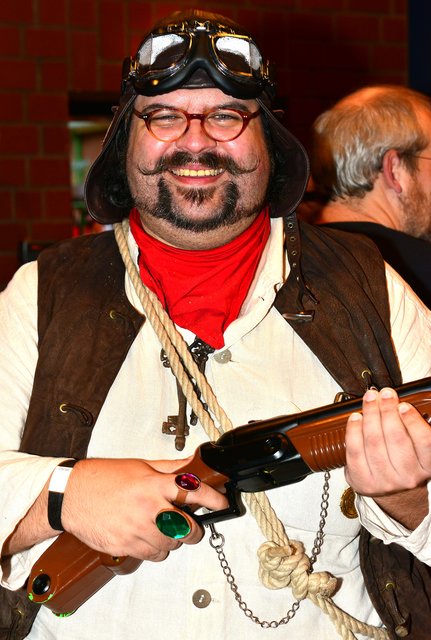 "Dark Side of Deadalus" Großes Treffen im Recklinghäuser Bürgerhaus Süd. Foto: Krusebild