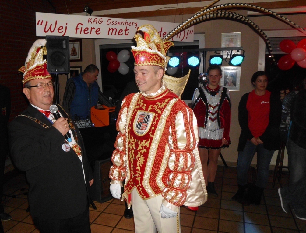 Horst Neumann 8links) mit Prinz Harald (Hackstein) I.