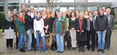 Die Teilnehmer des Verbundprojektes ‚Aufbau berufsbegleitender Studienangebote in den Pflege und Gesundheitswissenschaften – PuG‘ auf der Auftaktveranstaltung am 12. November 2014 an der Universität Oldenburg. Foto: C3L - Center für lebenslanges Lernen (Universität Oldenburg)