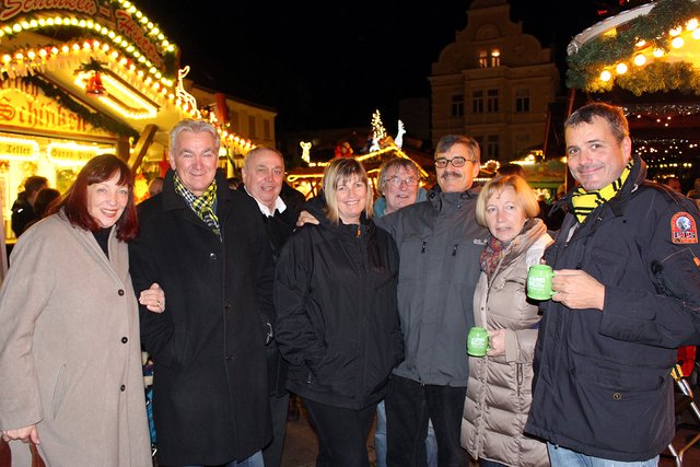Einfach gut gelaunt auf dem Unnaer Weihnachtsmarkt