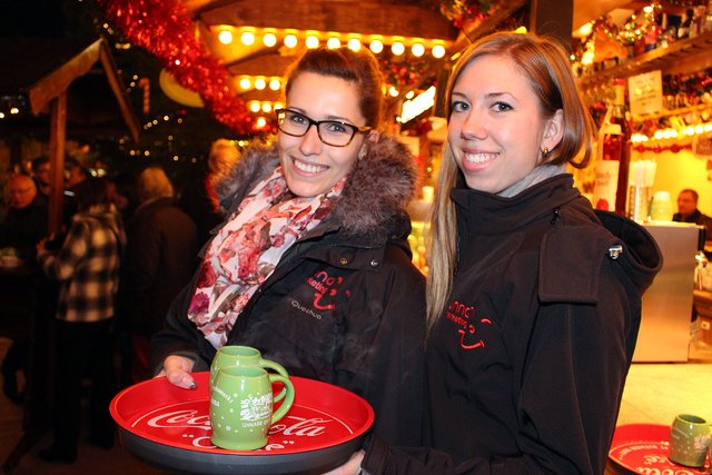 Das freundliche Stadtmarketingteam immer für die Besucher im Einsatz