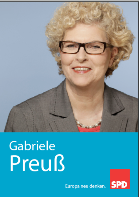 Gabriele Preuß Europaabgeordnete aus Gelsenkirchen | Foto: Gabriele Preuß